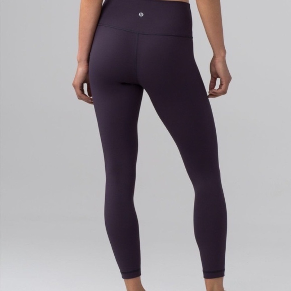 Lululemon Wunder Under Dark Purple Leggings
